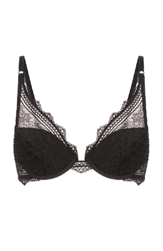 Freesia Plunging Push Up Bra - Last Piece!