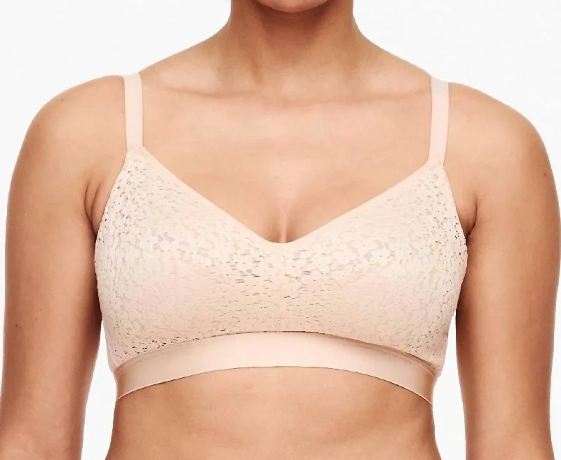 Norah Comfort Supportive Wirefree Bra In Nude Blush