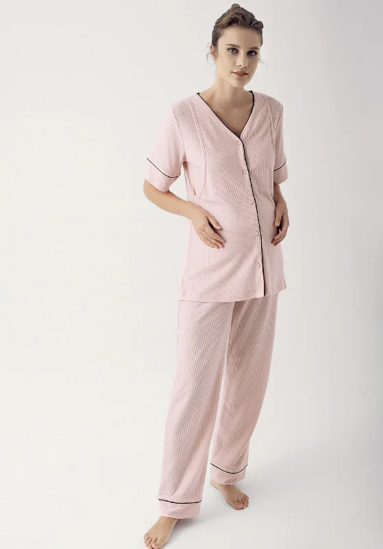 Maternal Button Pajama