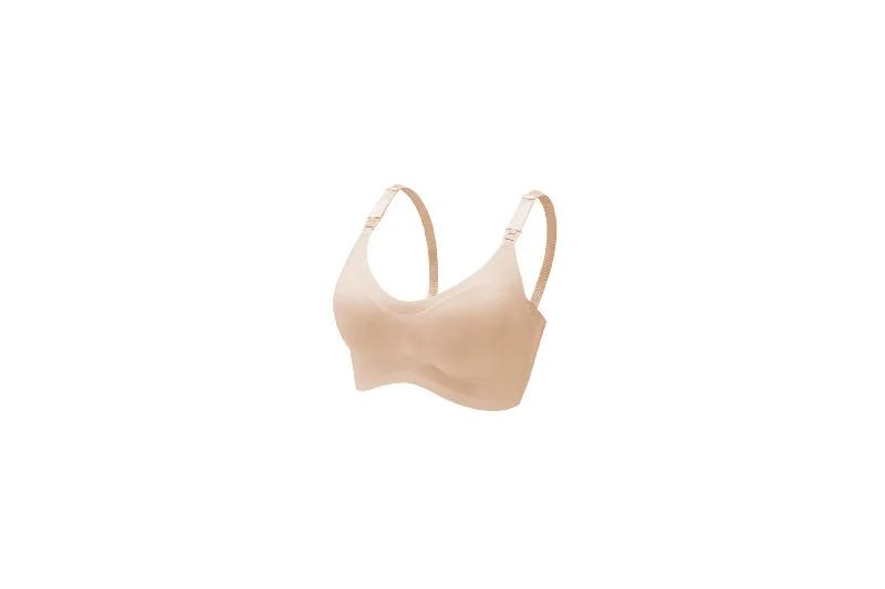 Anna | Seamless Nursing Bra | Nude