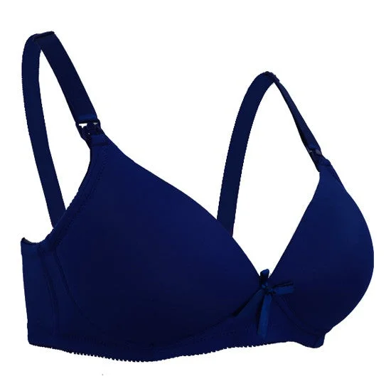 Autumnz - MYSTIQUE Moulded Non-Wired Nursing Bra (Imperial Blue)