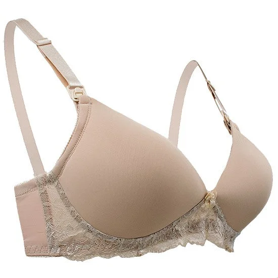 Autumnz - MYSTIQUE Moulded Non-Wired Nursing Bra (Nude)