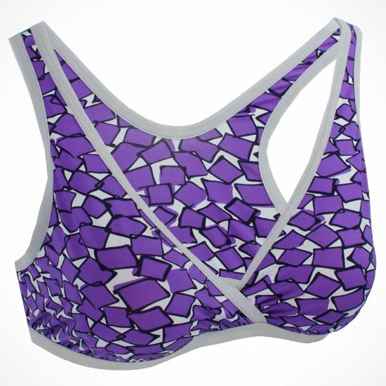 Autumnz - SOFIA Sleep Bra (Purple Patch)