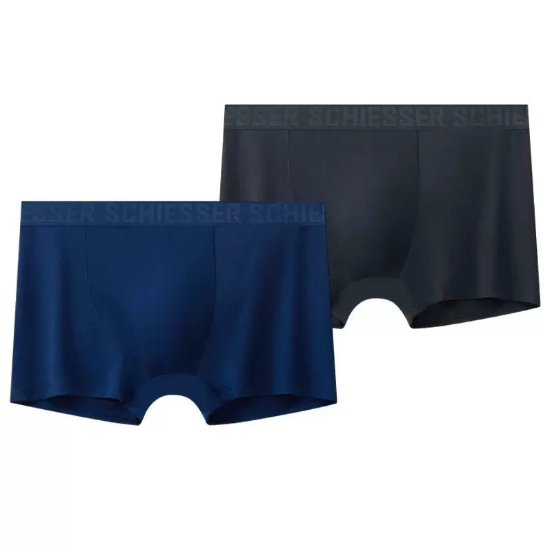 BECOVER COLLECTION - Men's 60S Tencel Modal Breathable Dry-Fast Trunks Underwear (Mixed-color 2pcs)