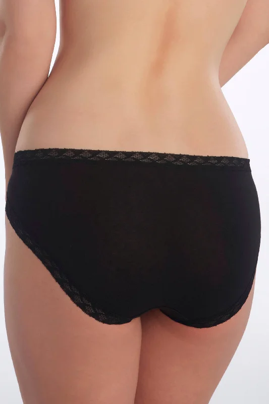 Bliss French High Leg Brief 152058 Black