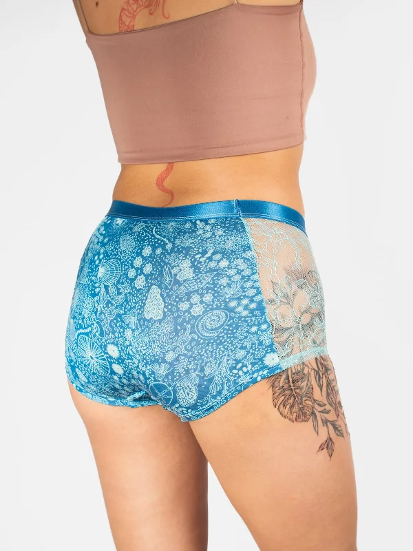 AiraModal™ Blue Bliss Boy Shorts