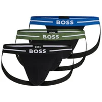 BOSS Bold Jockstrap 3 Pack - Black