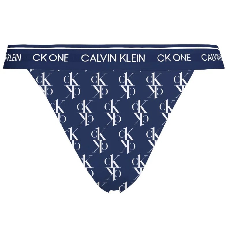 Calvin Klein Ck One Brazilian - Connect Logo Print_Soft Grape