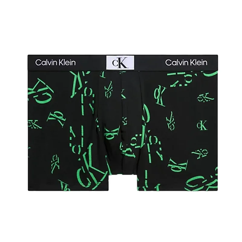 Calvin Klein Men CK 96 Cotton Trunk - On The Dance Floor Logo_Black