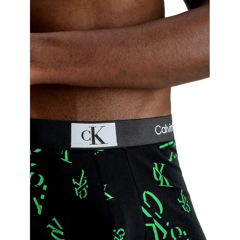 Calvin Klein Men CK 96 Cotton Trunk - On The Dance Floor Logo_Black