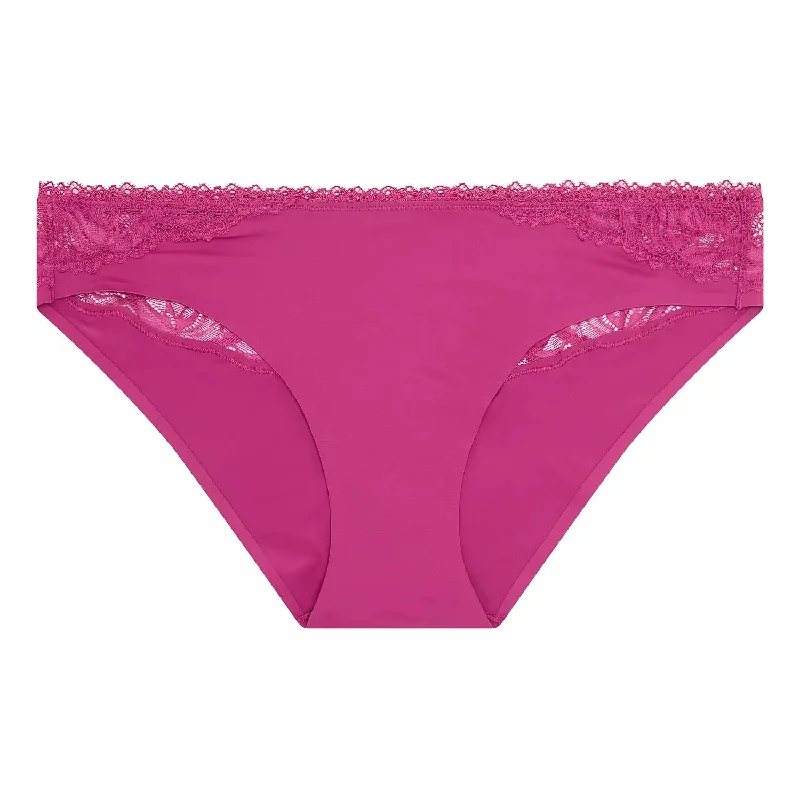 CALVIN KLEIN - SEDUCTIVE LACE BRIEF - WILD ASTER PINK