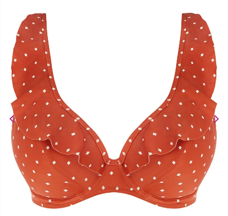 Jewel Cove High-Apex Top AS7230 - Fashion / Amber Dots