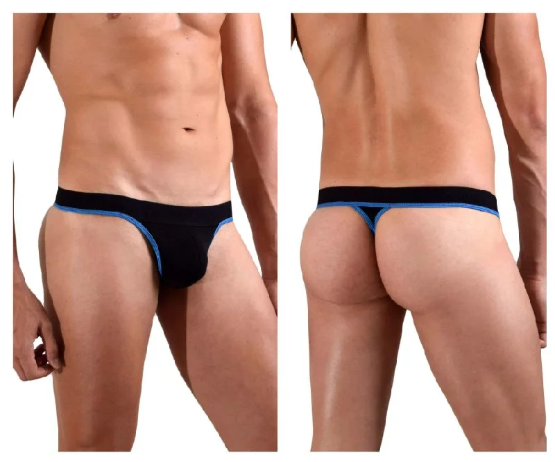 Doreanse 1012-BLK Borderline Thongs