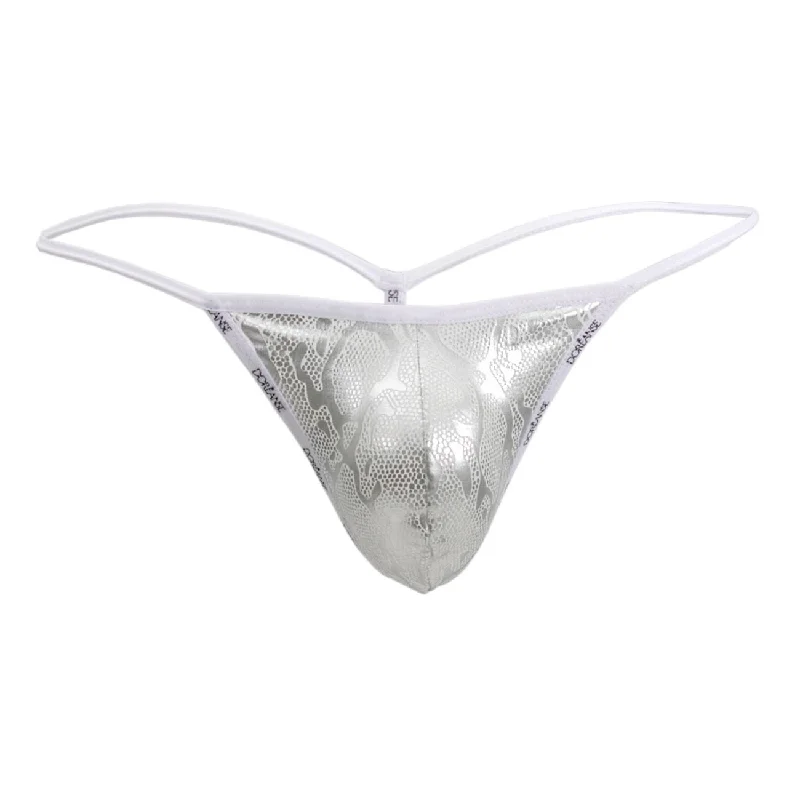 Doreanse 1326-SLV Flashy G-String Color Silver Snake