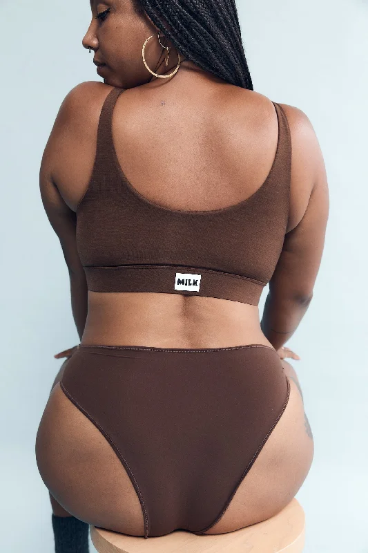 Essential Milk Bra - Cocoa