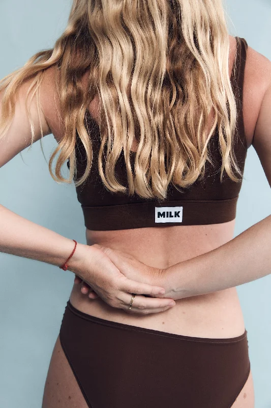 Essential Milk Bra - Cocoa