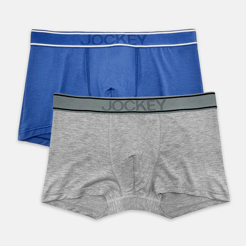 Jockey® 2pcs Men Trunks | Bamboo Elastane | Signature | JMX358858AS1