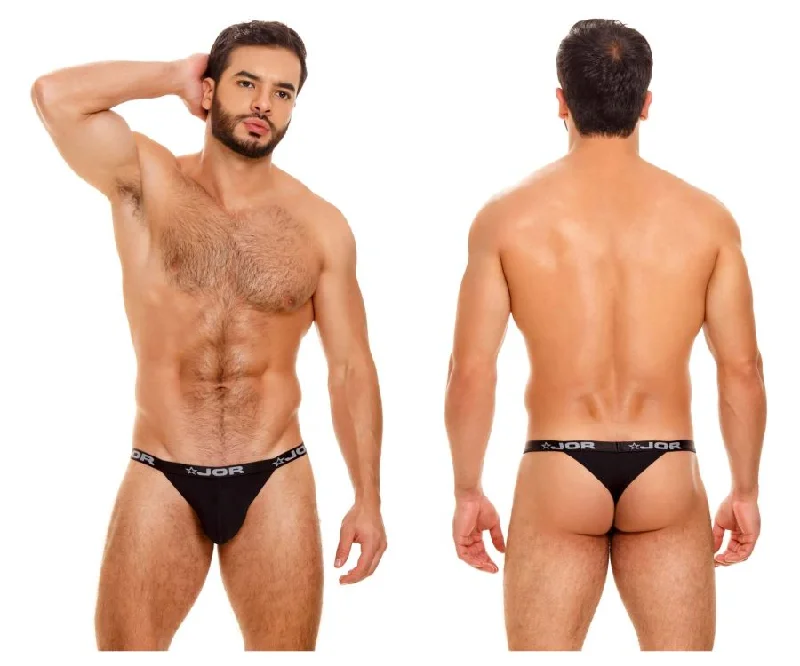 JOR 1723 Romeo Thongs Black