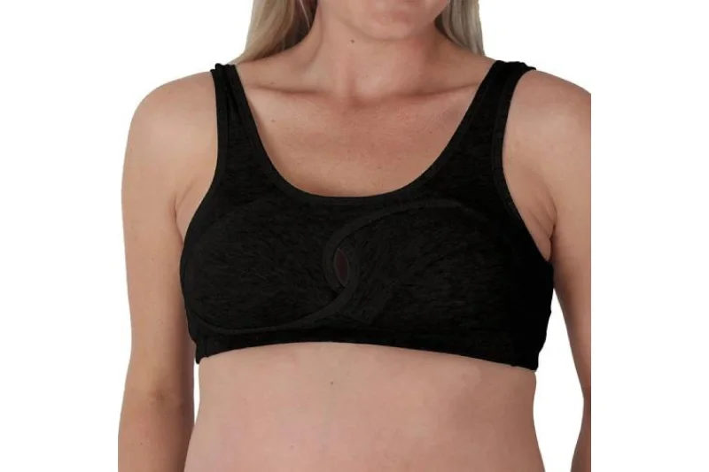 Kaitlyn Anti Sag Sports Bra and Panty Set   |   Black