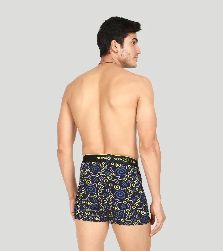 Luxury Combo: Sapphire Blue Trunk and Printed String Set - Pack of Two