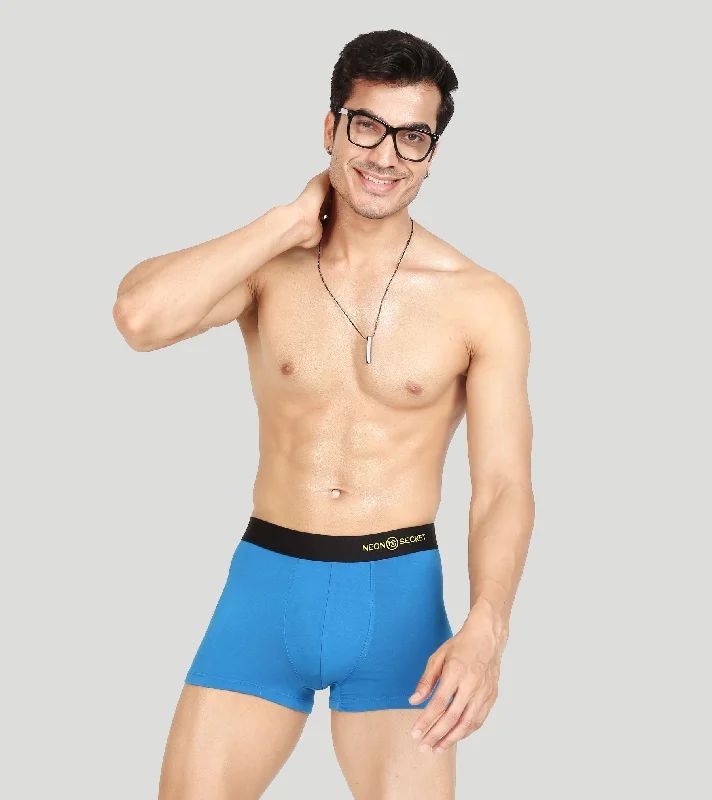 Luxury Combo: Sapphire Blue Trunk and Printed String Set - Pack of Two