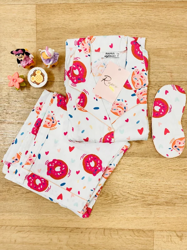 MAD OVER DONUT - TWINNING PAJAMA SET