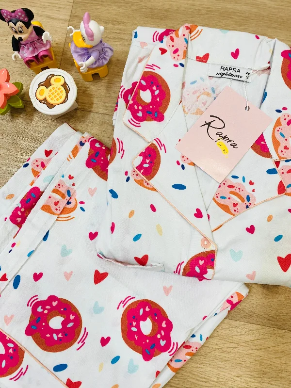 MAD OVER DONUT - TWINNING PAJAMA SET