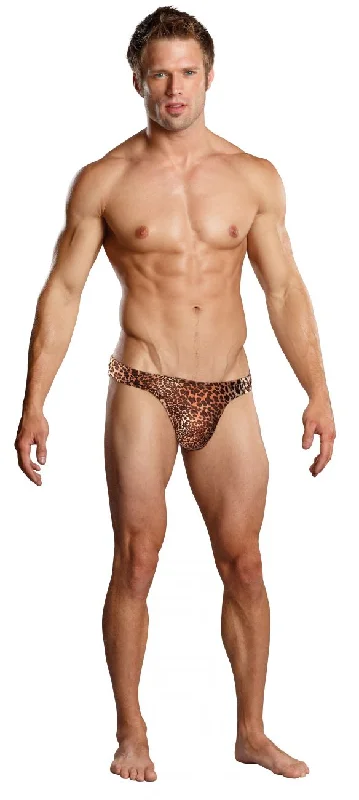 Male Power 444030 Animal Wonder Thong Leopard