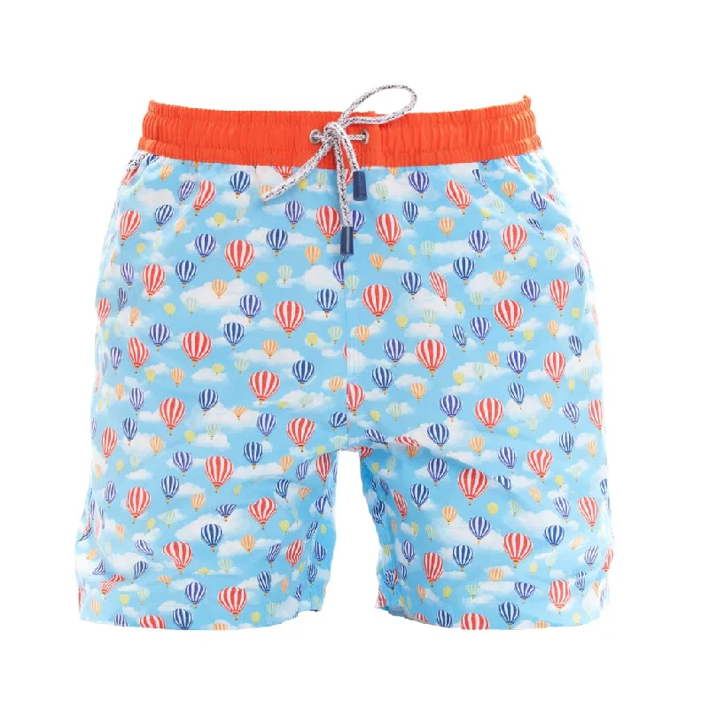 McAlson zwemshort Air balloons turquoise