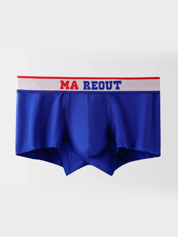 Men's Pure Cotton Simple Letters Trunks