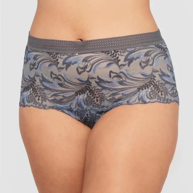 Montelle Intimates Silk and Smoke High Waist Panty