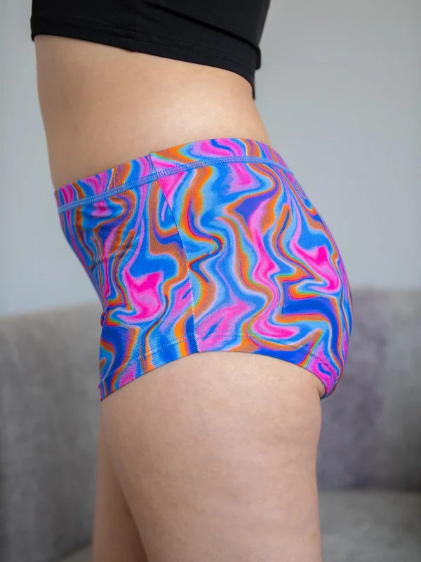 AiraModal™ Psychedelic Neons Boy Short