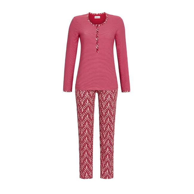 Ringella pyjama in een patroonmix - 3511204 - red