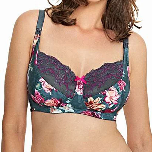 Royce Florence Wire-Free Nursing Bra - Deep Teal