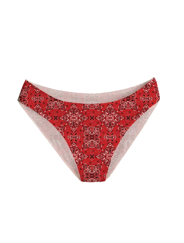 AiraModal™ Ruby Paisley High-Rise Brief