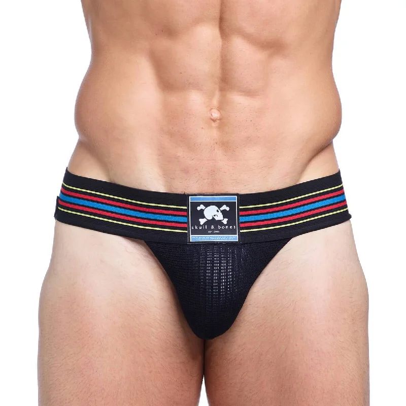 Skull & Bones Locker Room Jockstrap Black