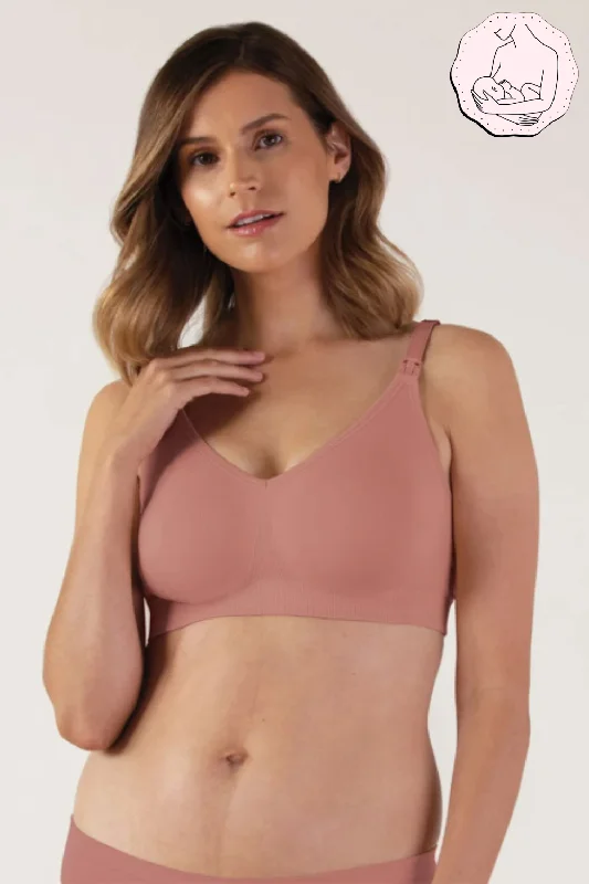 SOUTIEN-GORGE DE GROSSSESSE + ALLAITEMENT 3 en 1 ROSE