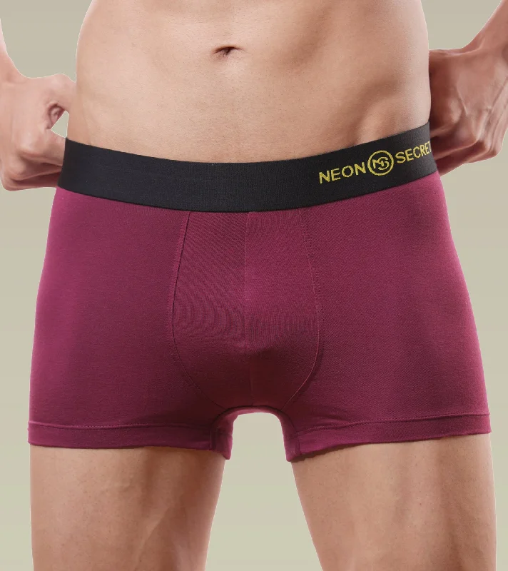 Super comfy Micro-modal Trunk- Pack of 3 (Claret, Spear Mint, Pine Green)