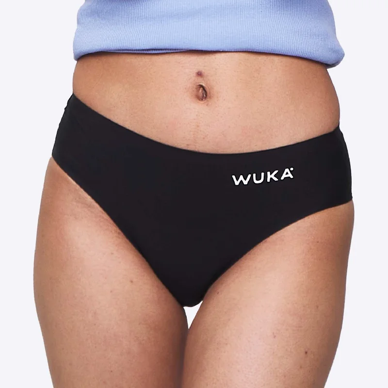 WUKA Teen Stretch Seamless - Heavy flow - Black