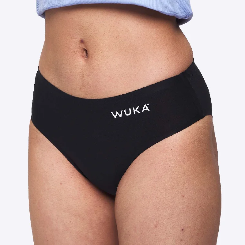 WUKA Teen Stretch Seamless - Heavy flow - Black