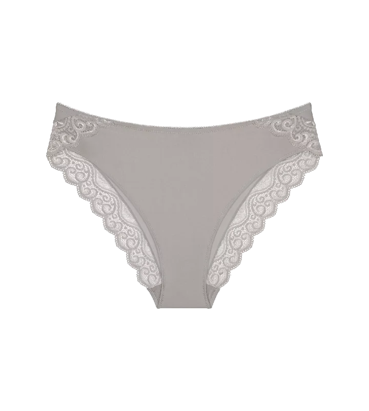 Triumph slip - Amourette Tai -  Silent Grey