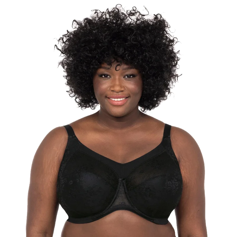 Verity GD700204 Full Cup Bra - BLACK