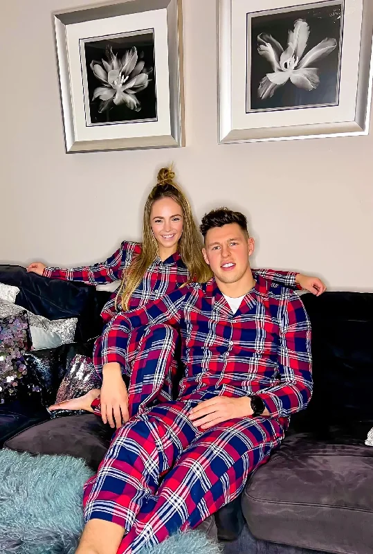 Womens Tartan Pyjamas