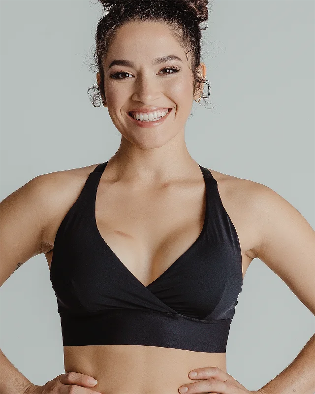 Paige Wrap Front Sports Bra