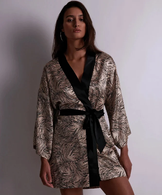 Aubade Smocky Night Kimono Fèline