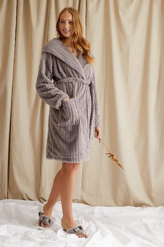 Cloud Robe in Mink