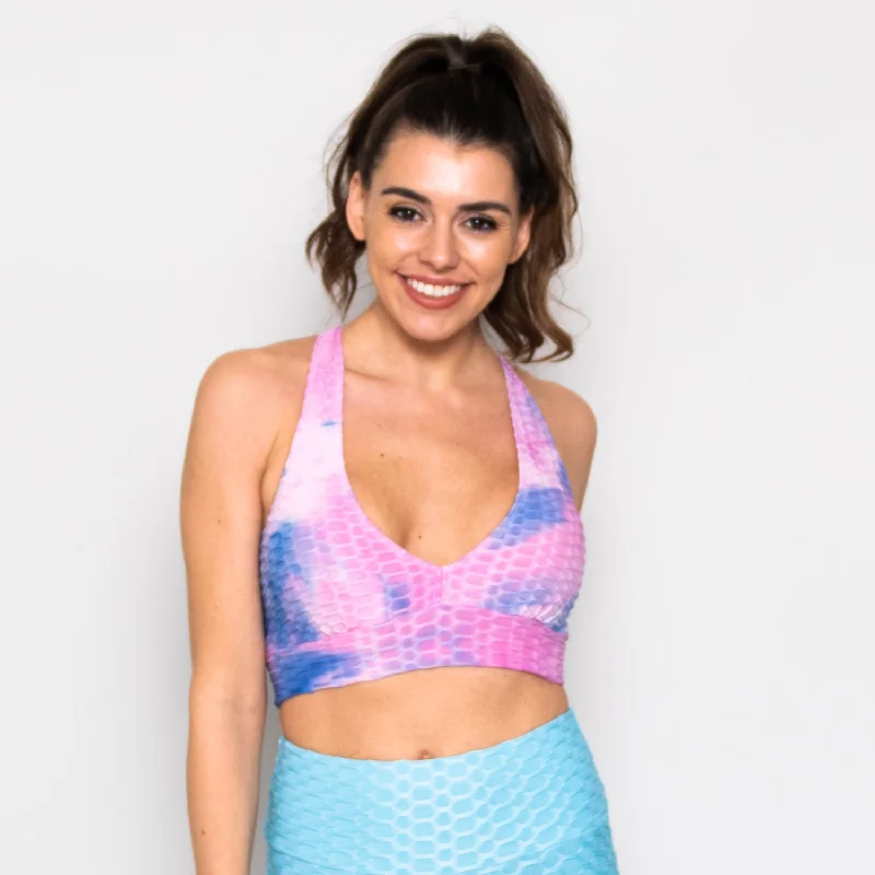 Color.Me Sports bra - Mix Blue