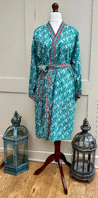 Anokhi Marika Midi Dressing Gown