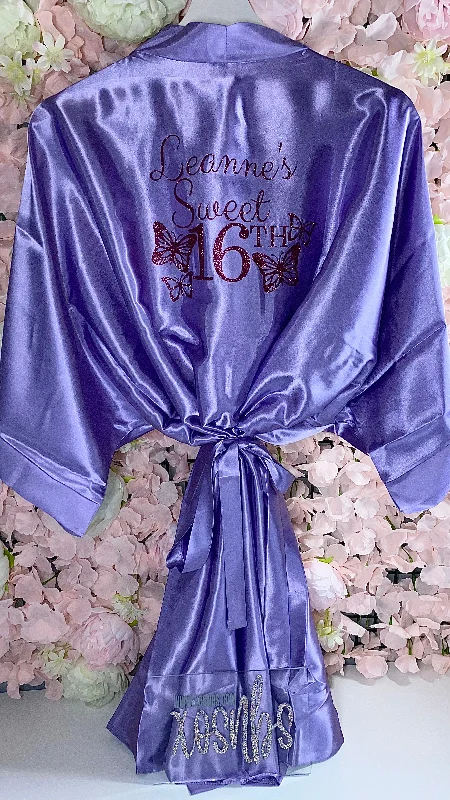 Personalised Robe | Lilac Discontinued