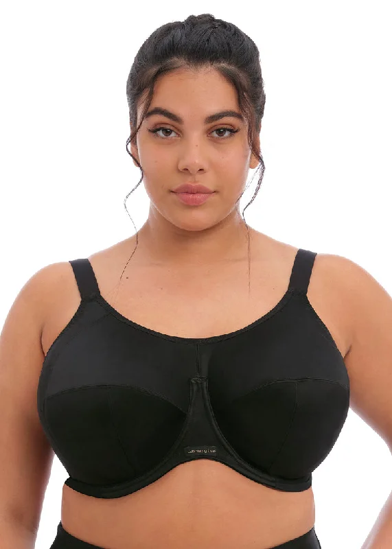 Elomi Energise Black Sports Bra